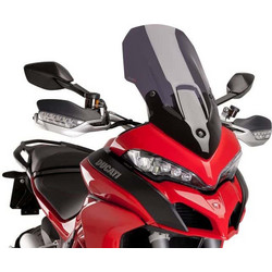Puig 7623F Φιμέ Ζελατίνα Μηχανής για Ducati Multistrada 1200 '15-'18 620x340mm 604-26-6015003