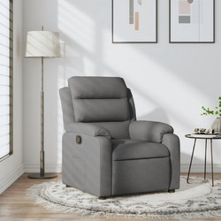 vidaXL Πολυθρόνα Relax Ανακλινόμενη Ανθρακί 3205721