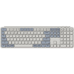 Keychron B6 Pro Ultra-Slim Retro Blue Ασύρματο Πληκτρολόγιο