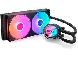 NZXT Kraken Core 240 Black Υδρόψυξη CPU 120mm RGB για Socket 115x / 1200 / 1700 / 1851 / AM4 / AM5