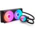 NZXT Kraken Core 240 Black Υδρόψυξη CPU 120mm RGB για Socket 115x / 1200 / 1700 / 1851 / AM4 / AM5
