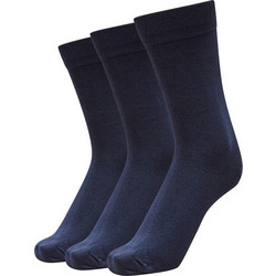 Selected Ανδρικές Κάλτσες Ψηλές Navy Μπλε 3Pack 16053058