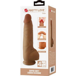 Pretty Love Najm 9.1" Ρεαλιστικό Dildo με Βεντούζα & Όρχεις 23.2cm Flesh D-245200