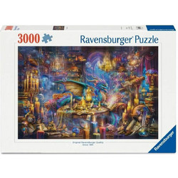 Puzzle Ravensburger Dragon's Library 3000 Κομμάτια