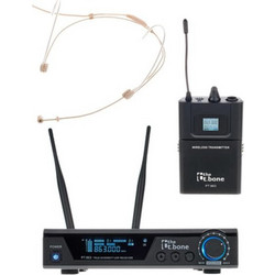 t.bone freeU 863 HeadmiKe D Bundle Σετ Ασύρματο Χειλόφωνο XLR