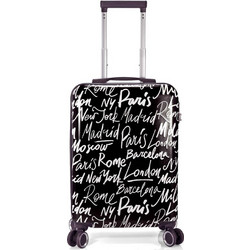 Benzi BZ5849 Βαλίτσα Καμπίνας 55x35x23cm με 4 Ρόδες Μαύρη