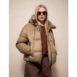 Splendid Γυναικείο Μπουφάν Χειμωνιάτικο Puffer Κοντό Ταμπά 54-101-021