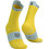 Compressport V4.0 Trail Ανδρικές Κάλτσες Ψηλές με Σχέδια Κίτρινες XU00048B-7032