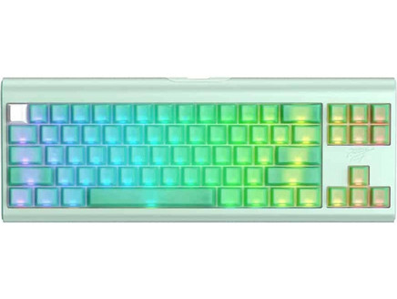 Havit KB896L Μηχανικό Gaming Πληκτρολόγιο TenKeyLess με Longhua Διακόπτες RGB Green