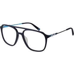 Fila VFI213 5406QS Ανδρικός Σκελετός Γυαλιών Οράσεως Κοκάλινος Μεταλλικός Μαύρος Μπλε