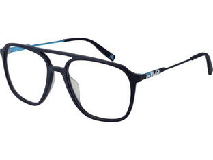 Fila VFI213 5406QS Ανδρικός Σκελετός Γυαλιών Οράσεως Κοκάλινος Μεταλλικός Μαύρος Μπλε