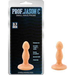 Chisa Novelties Prof. Jason C Probe Πρωκτική Σφήνα 9.4cm Δέρματος