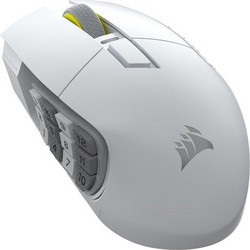 Corsair Scimitar Elite SE Ασύρματο Gaming Ποντίκι RGB 33000 DPI White