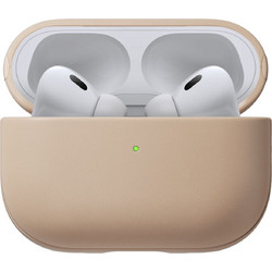 Nomad Modern Θήκη Δερμάτινη για Apple AirPods Pro 2 Εκρού