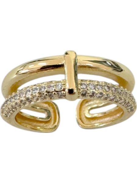 RO Accessories Γυναικείο Δαχτυλίδι Xρυσό R144