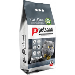 Petsand Activated Carbon Άμμος Γάτας Μπετονίτης χωρίς Άρωμα 10lt 4090