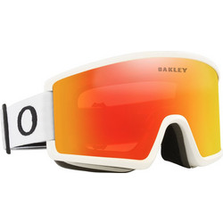 Oakley Target Line M OO7121-07 Μάσκα Σκι & Snowboard Ενηλίκων Λευκή με Φακό Καθρέπτη Κόκκινο