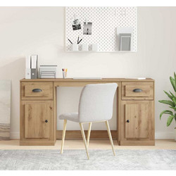 vidaXL Γραφείο Reception Ξύλινο 154.5x50x75cm 3402678
