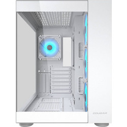 Cougar FV150 White Gaming Midi Tower Κουτί Υπολογιστή RGB με Πλαϊνό Παράθυρο