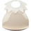 Thermobaby Soft Arlequin Αδιάβροχη Σαλιάρα Πλαστική με Κουμπί 4m+ Μπεζ