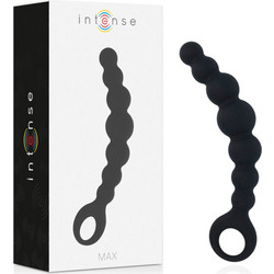 Intense Max Πρωκτικές Μπίλιες 18.5cm Μαύρες D-216035