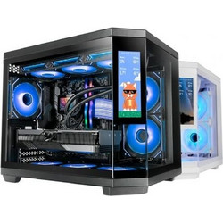 Mars Gaming MC-3TCORELCDM Black Gaming Micro Tower Κουτί Υπολογιστή με Πλαϊνό Παράθυρο