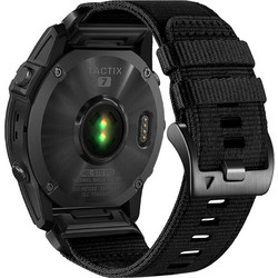 Techsuit W70 Λουράκι Υφασμάτινο Obsidian Black (Universal 20mm)