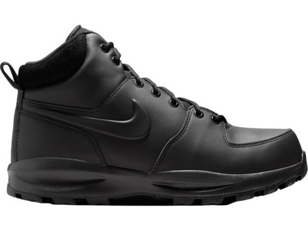 Nike Manoa Ανδρικά Μποτάκια Δερμάτινα Μαύρα HF7095-001