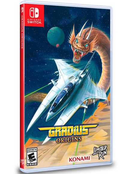 Gradius Origins Cover B Nintendo Switch