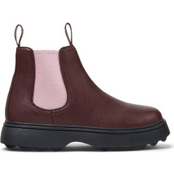 Camper Παιδικά Μποτάκια Μπορντό Ροζ Chelsea K900149-026