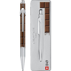 Caran d'Ache 849 Totally Swiss Chocolate Στυλό Διαρκείας Μπλε 233.330145