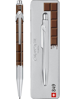 Caran d'Ache 849 Totally Swiss Chocolate Στυλό Διαρκείας Μπλε 233.330145