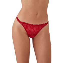 Promise Γυναικείο Sexy String με Δαντέλα Κόκκινο Z14953