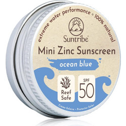 Suntribe Zinc Ocean Blue Αντηλιακή Κρέμα Προσώπου & Σώματος με Χρώμα SPF50 15gr