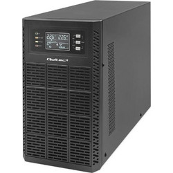 Qoltec 52282 UPS On-Line 3kVA 3kW Καθαρού Ημιτόνου με 4 Πρίζες C13 & Schuko