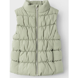 Name It Αμάνικο Παιδικό Μπουφάν Χειμωνιάτικο Puffer Πράσινο Mint 13231765
