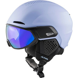 Alpina Alto Visor Q-Lite Κράνος Σκι & Snowboard Γαλάζιο