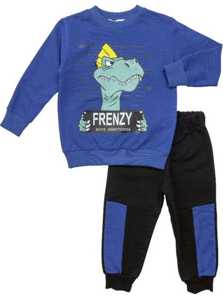 Frenzy Παιδικό Σετ Φόρμας Royal Blue Navy Μπλε 72225352