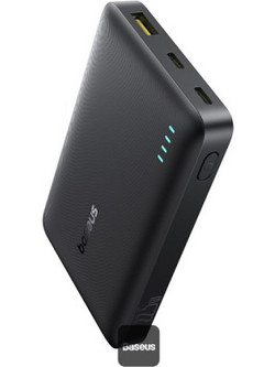 Baseus Enerfill FP21 Power Bank 10000mAh 22.5W με Θύρα USB-A & 2 Θύρες USB-C Power Delivery Black
