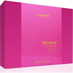 Al Haramain Amber Oud Ultra Violet Eau de Parfum 75ml + 30ml + Body Mist 200ml