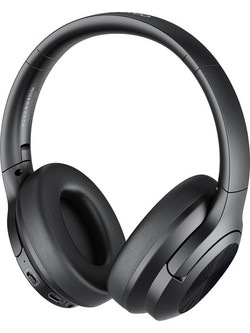 Tranyoo T-H7 Ασύρματα Bluetooth Ακουστικά Over Ear με Noise Cancelling Μαύρα