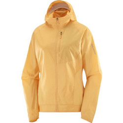 Salomon Γυναικείο Μπουφάν Softshell Μακρύ Αντιανεμικό Κίτρινο C24177