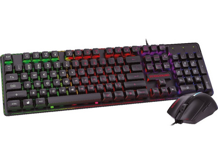 Zeroground KB-2400GUMS Azai v3.0 Σετ Gaming Πληκτρολόγιο RGB Black