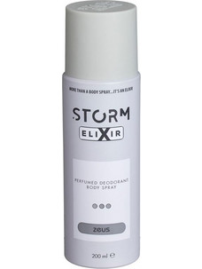 Storm Elixir Zeus Ανδρικό Αποσμητικό Spray Χωρίς Αλουμίνιο 200ml