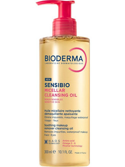 Bioderma Sensibio Micellar Λάδι Ντεμακιγιάζ 300ml