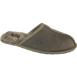 UGG Scuff Χειμερινές Ανδρικές Παντόφλες με Γούνα Χακί 1108192-BTO