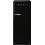 Smeg 50's Style FAB28RBL6 Retro Μονόπορτο Ψυγείο 270lt Υ153xΠ60.1xΒ72.8cm Μαύρο