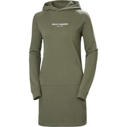 Helly Hansen Mini Καθημερινό Μπλουζοφόρεμα Χακί 54079-421
