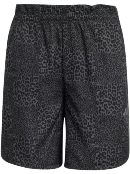 Adidas Future Icons Allover Printed Αθλητική Παιδική Βερμούδα Ανθρακί KB6911