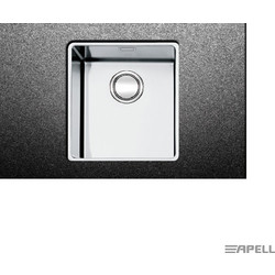 Αpell Linear Plus Υποκαθήμενος Νεροχύτης Inox Σατινέ 9101-FEM34-110 34x40cm